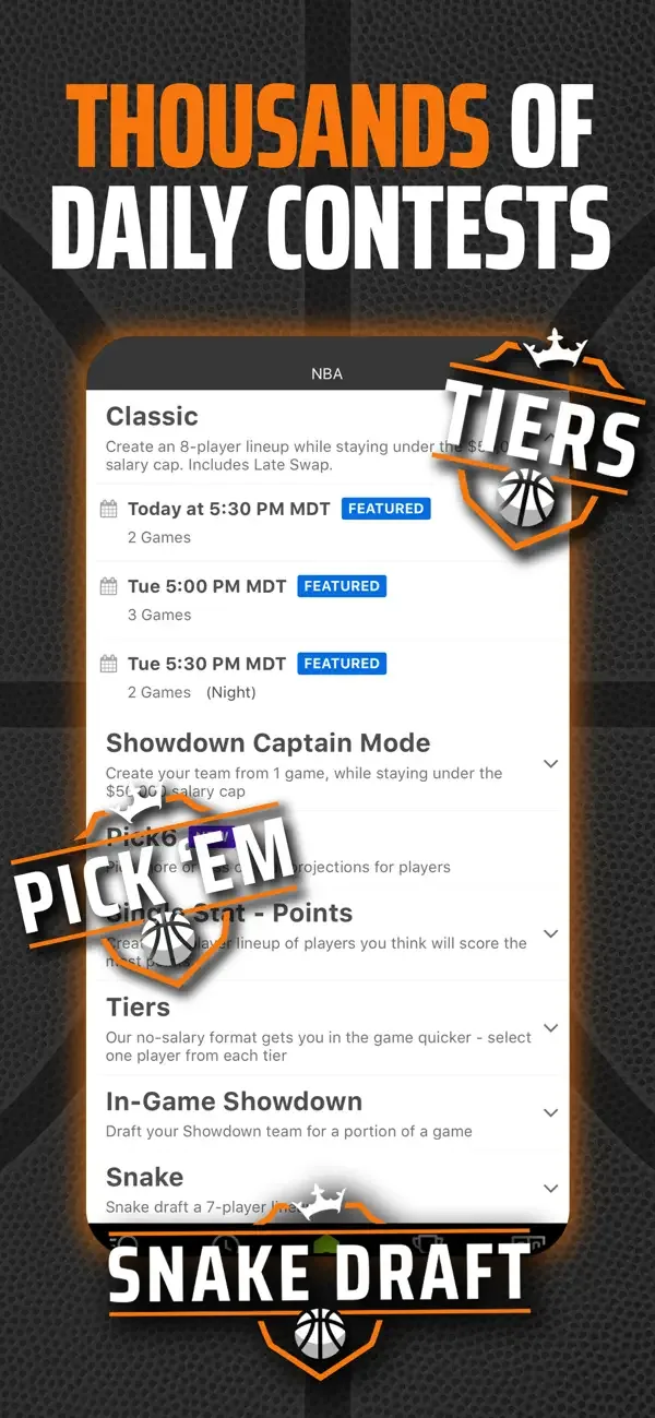 DraftKings Fantasy Sports screenshot 5