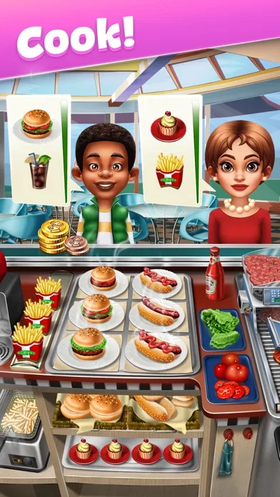 Cooking Fever: Juego de Chef screenshot 1