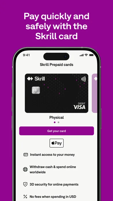 Skrill — Платежи и переводы screenshot 5