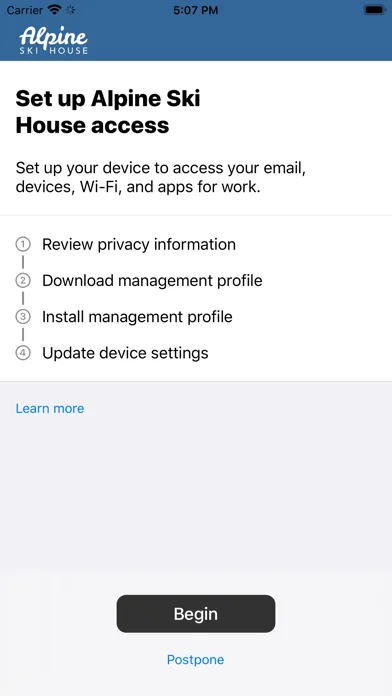 Портал организации Intune screenshot 1