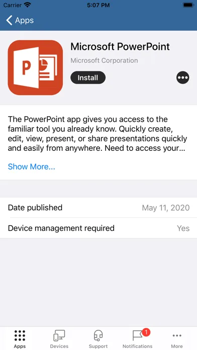 Портал организации Intune screenshot 4
