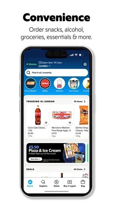 Gopuff - Entrega Rápida screenshot 2