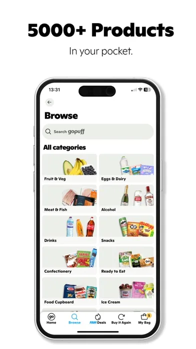 Gopuff - Entrega Rápida screenshot 3