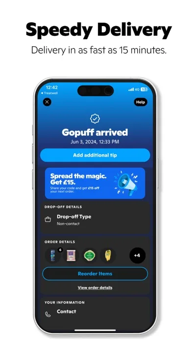 Gopuff - Entrega Rápida screenshot 5