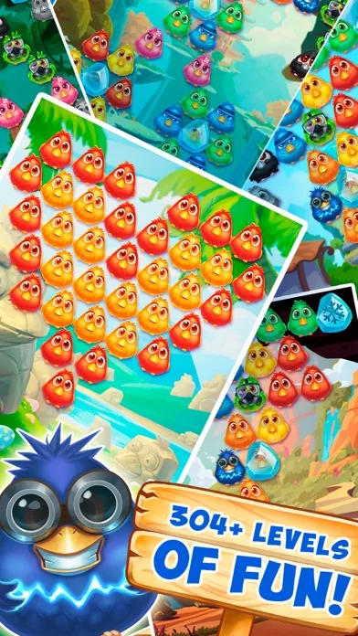Bubble Birds 4 - Match 3 Shooter Game screenshot 3