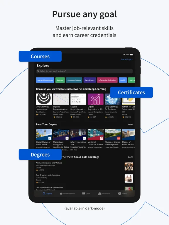 Coursera: Mejora tu carrera screenshot 3