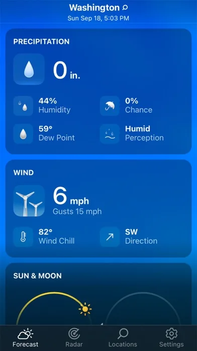 Tiempo En Vivo - Pronóstico screenshot 5