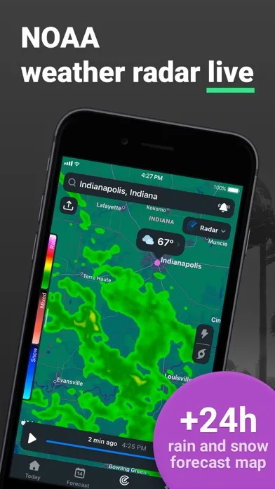 Clime: Погодный Радар Live screenshot 1