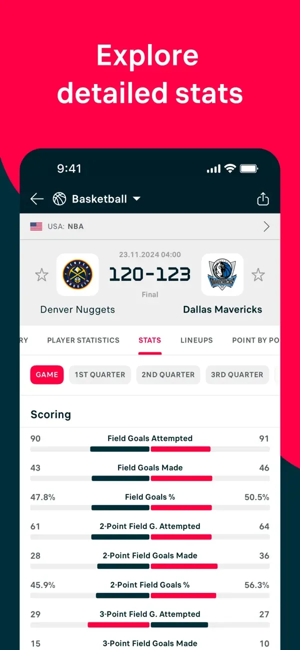 Flashscore: Результати матчів screenshot 5