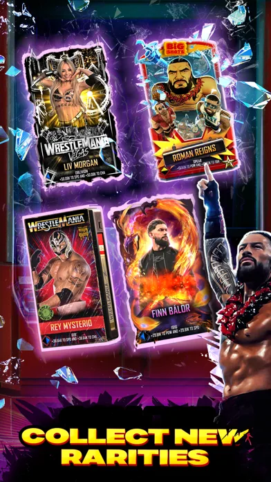 WWE SuperCard - Карточные Бои screenshot 1