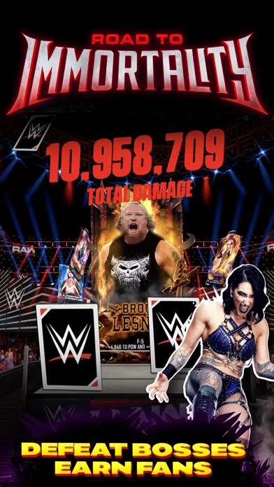 WWE SuperCard - Карточные Бои screenshot 3