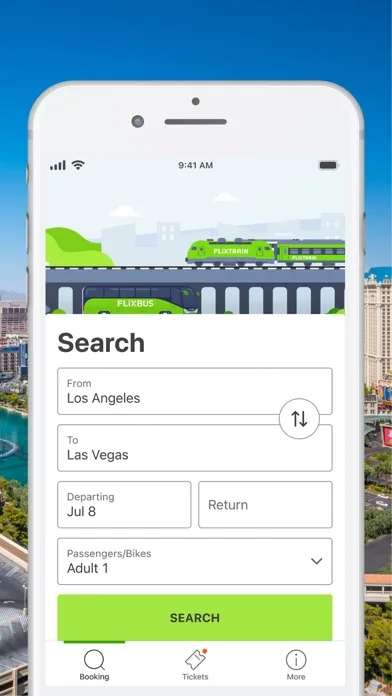 FlixBus: квитки на автобус screenshot 2