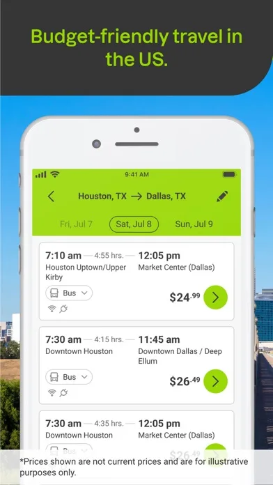 FlixBus: квитки на автобус screenshot 5
