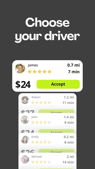 inDrive. Поездки по вашей цене screenshot 3
