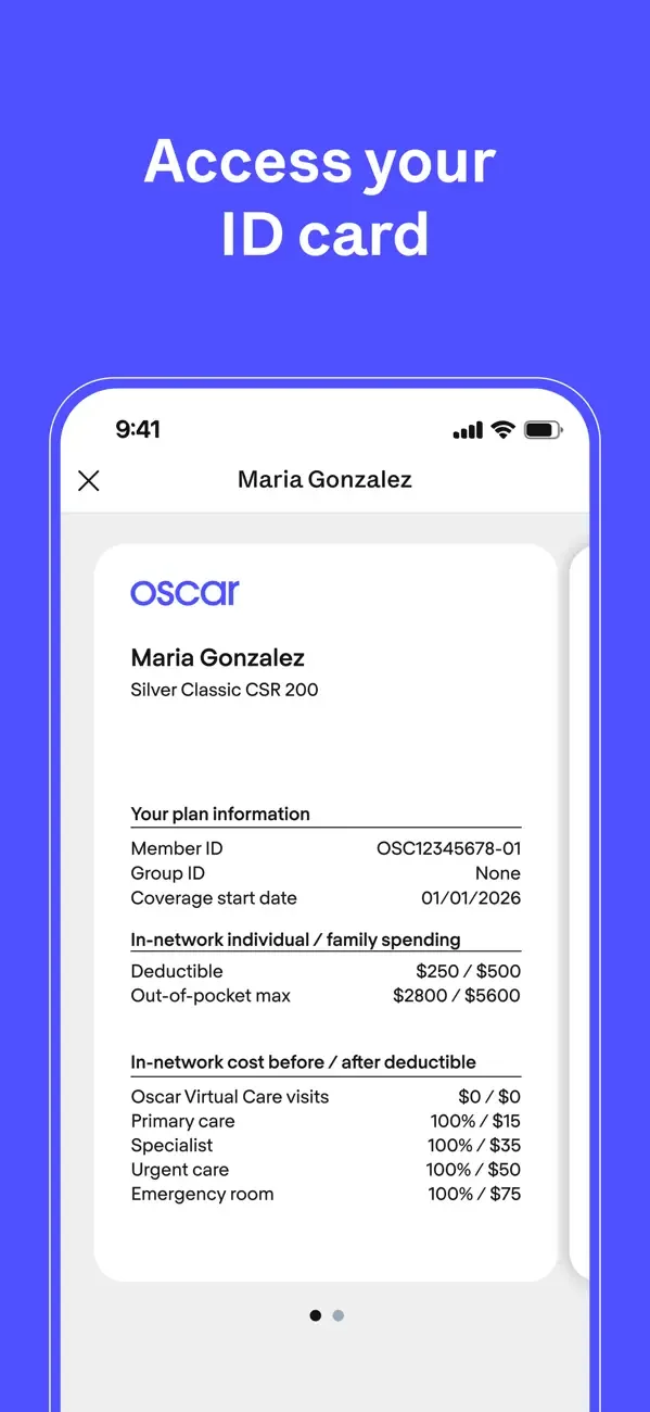Oscar Health screenshot 3