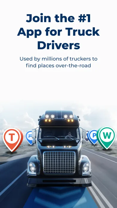 Trucker Path:GPS para camiones screenshot 1