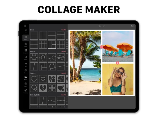 Mixgram - коллаж из фото screenshot 1