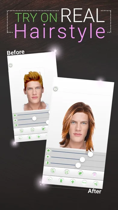 Идеальная прическа для мужчин screenshot 1