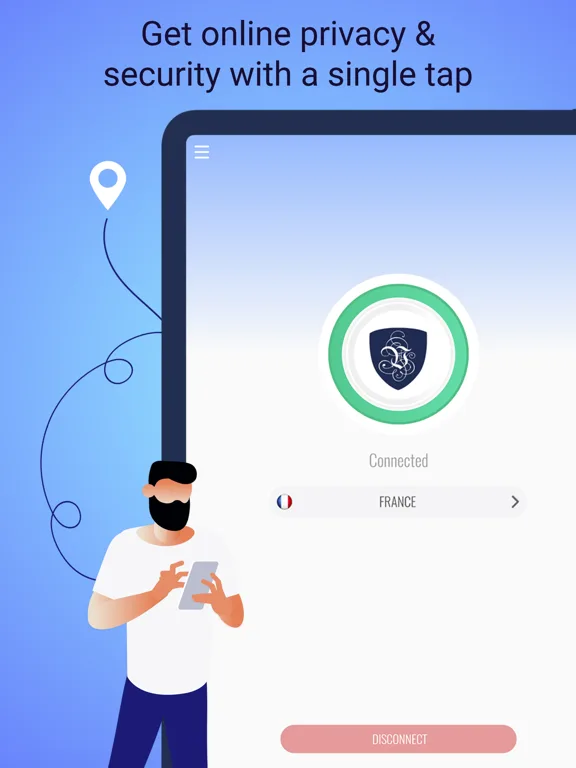 Le VPN: Быстрый и Безопасный screenshot 1