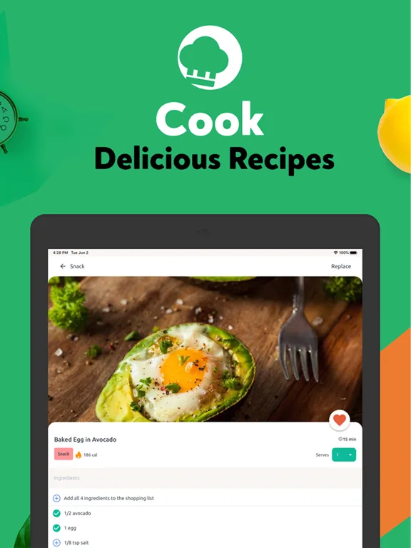 Healthy Meal Planner & Recipes screenshot 3
