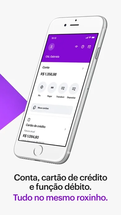 Nubank: Conta, Cartão e mais screenshot 2