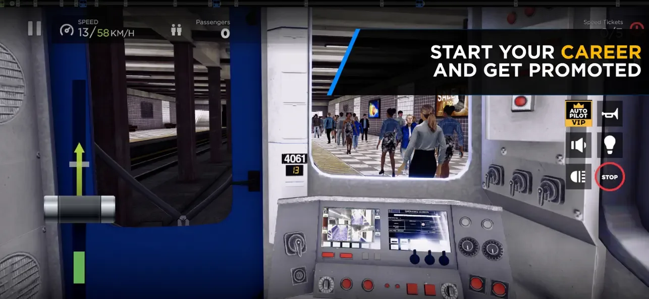 Subway Simulator - Train Drive screenshot 1