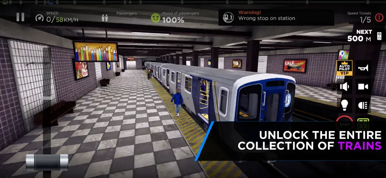 Subway Simulator - Train Drive screenshot 2