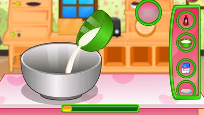 Игра Готовим клубничный торт screenshot 2