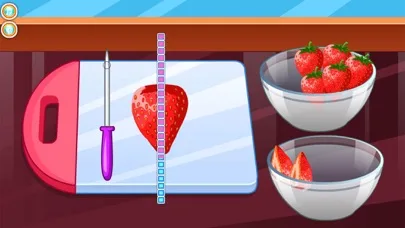 Игра Готовим клубничный торт screenshot 3