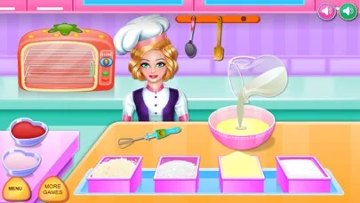 Игра Готовим клубничный торт screenshot 4