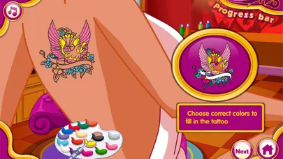Тату Мания - тату игры screenshot 5