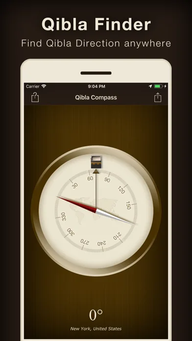 Кибла компас (Кааба указана) screenshot 1