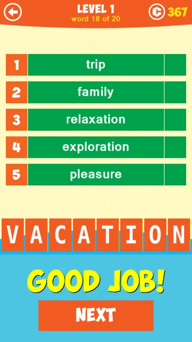 5 Подсказок 1 Слово screenshot 3