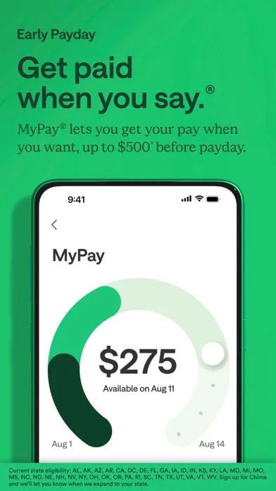 Chime® – Mobile Banking screenshot 2