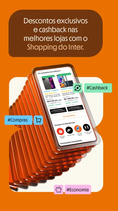 Inter: Conta, Cartão e Pix screenshot 3