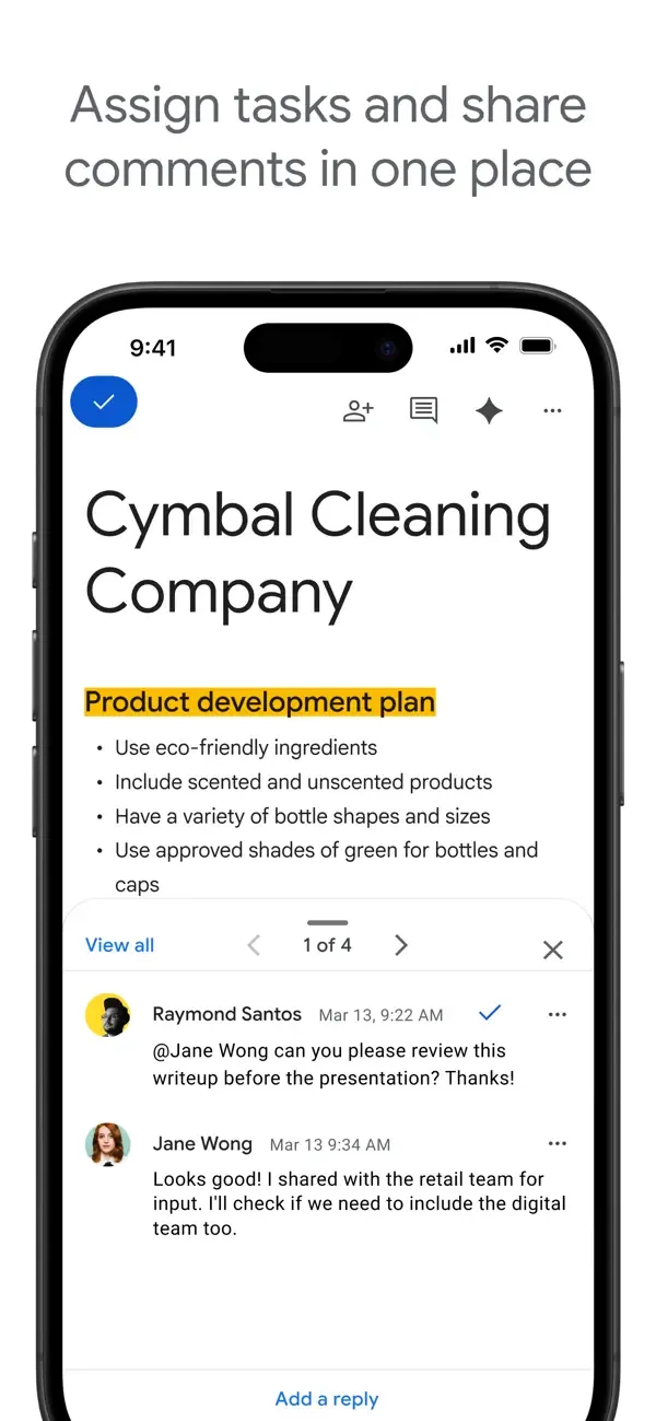Documentos de Google screenshot 3