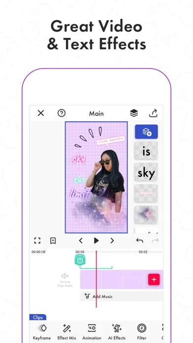 Funimate редактор видео screenshot 5