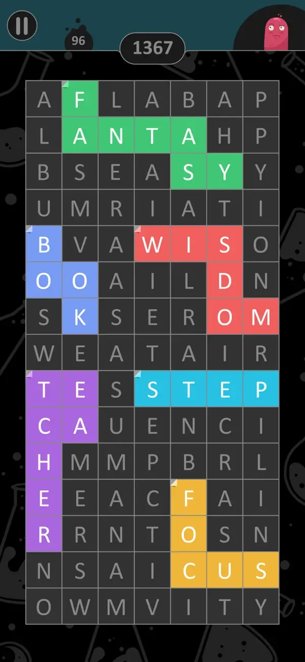 Sopa de Letras: Fillwords screenshot 1