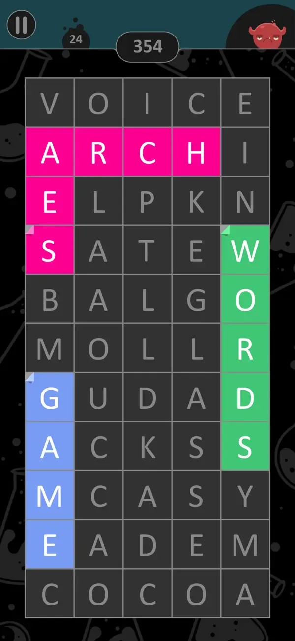 Sopa de Letras: Fillwords screenshot 4