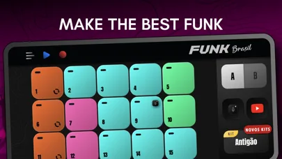 Funk Brasil: pads de batería screenshot 1