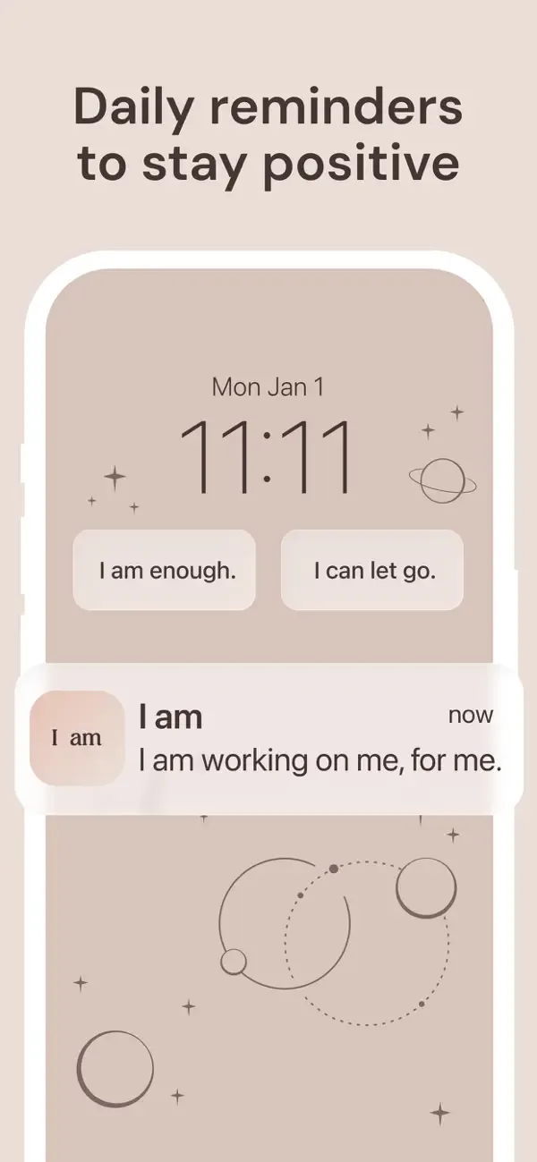 I am - Afirmaciones positivas screenshot 1