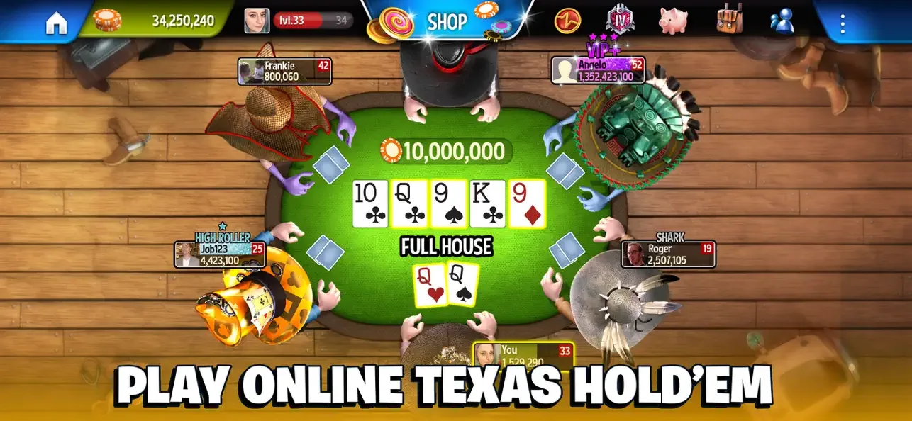 Governor of Poker 3 - Friends screenshot 1