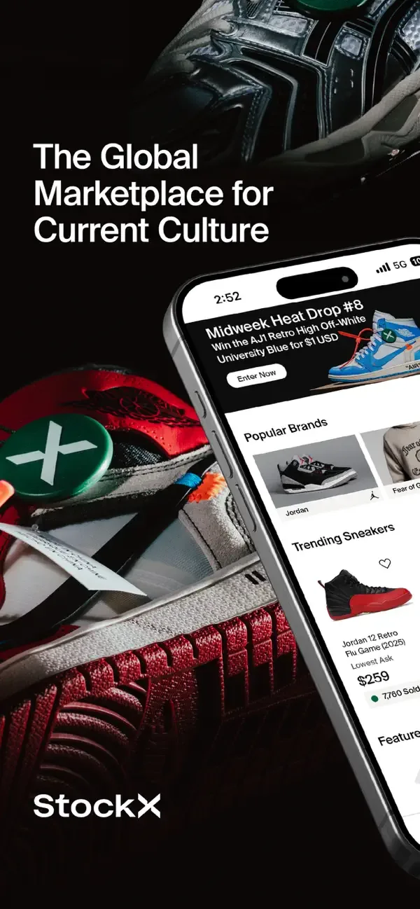 StockX: sneakers y ropa screenshot 1