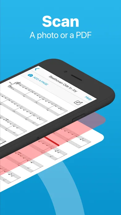 Сканер нот screenshot 2