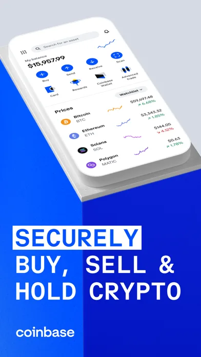 Coinbase: Compra BTC, ETH, SOL screenshot 1