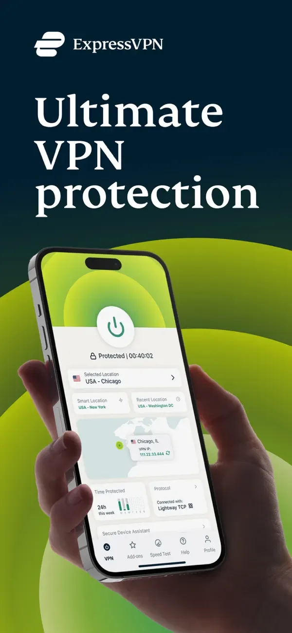 ExpressVPN: VPN segura y veloz screenshot 1