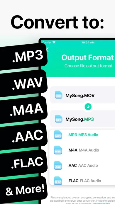 El Convertidor de Audio screenshot 1