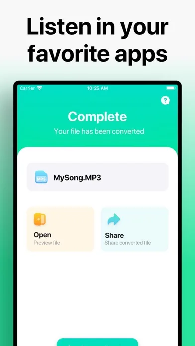 El Convertidor de Audio screenshot 3