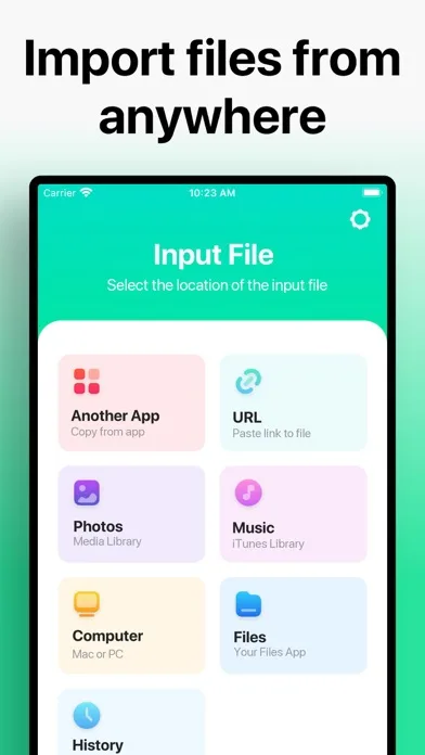 El Convertidor de Audio screenshot 4