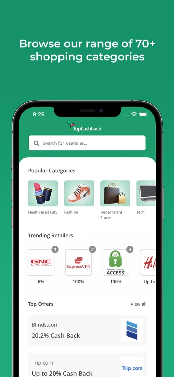 TopCashback: Cash Back & Deals screenshot 3
